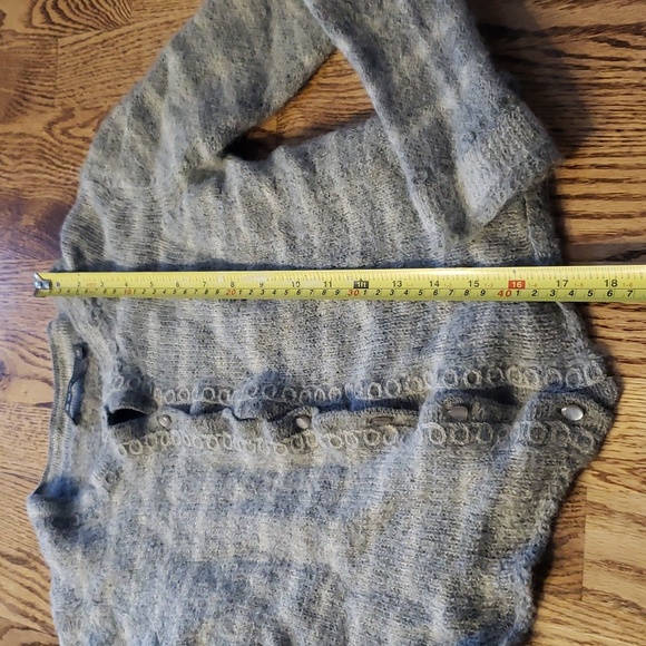 (XS) Sol 100% Baby Alpaca Cropped Cardigan Soft Luxury Made in Peru - Picture 6 of 9